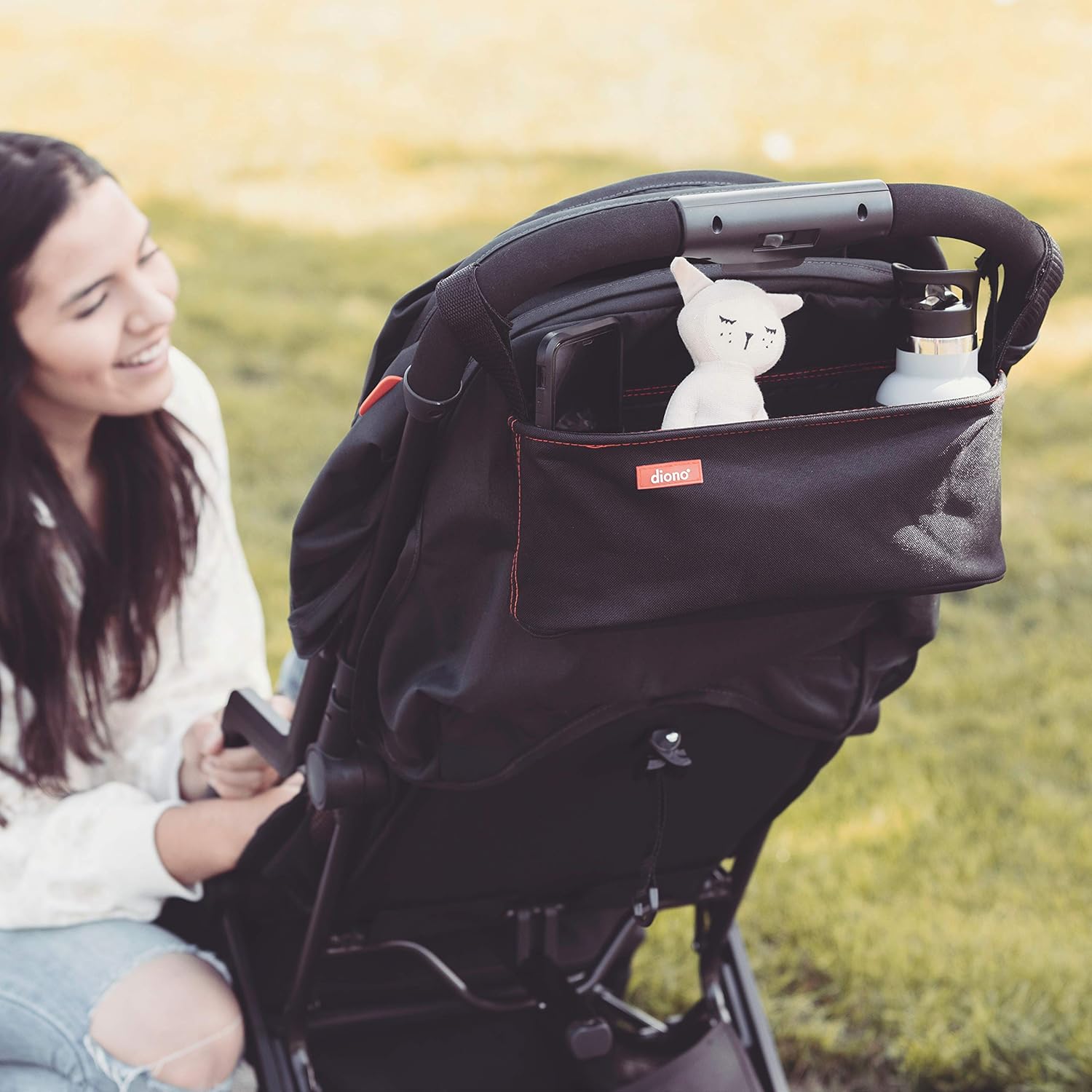 Diono Buggy Buddy, Stroller Organizer, Black : Child Safety Car Seat Accessories : Baby