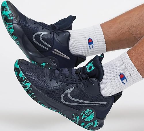 Nike Men's KD Trey IX Basketball Sneakers, Obsidian/Cool Grey