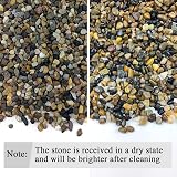 FANTIAN 4 lbs Fish Tank Gravel 4-8 mm Natural Aquarium Pea Gravel view 6