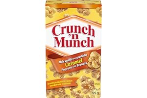 Crunch 'n Munch Caramel Peanut Popcorn (12 x 99 gram cartons)