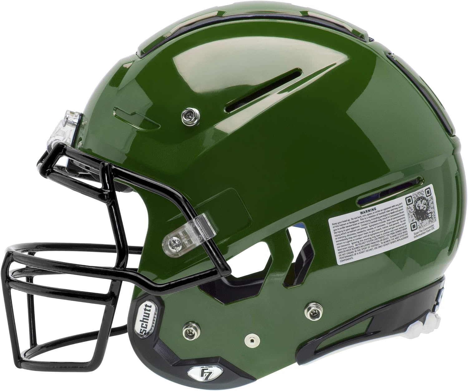 Football Facemask NOT Included Schutt 