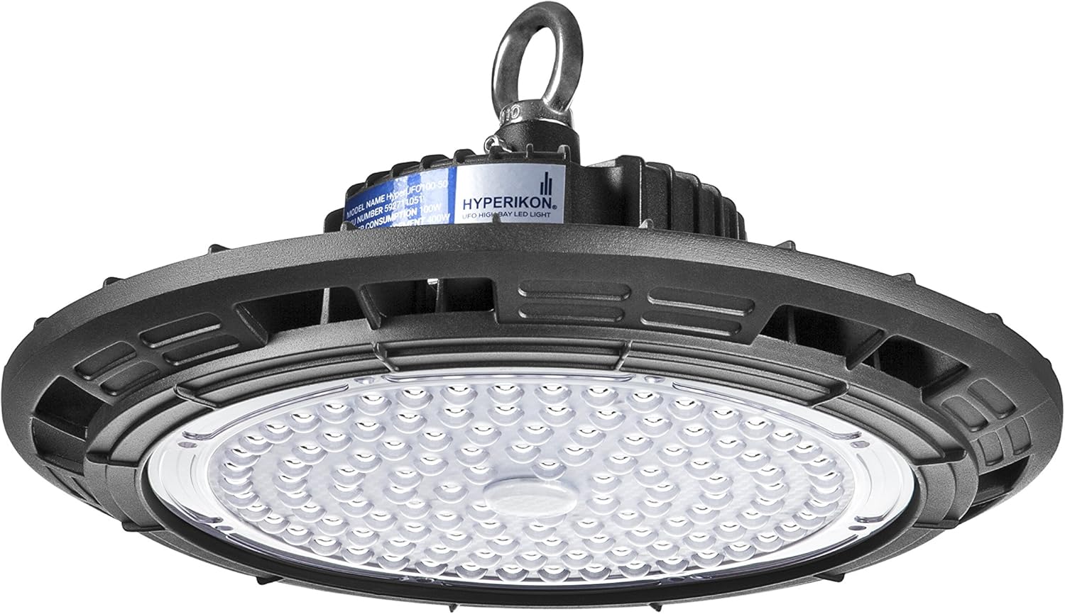 Hyperikon High Bay LED UFO 100W (300W500W HID/Hps Equivalent), 5000K