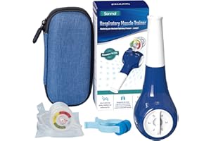 Sonmol Breathing Exercise Device for Lungs | Incentive Spirometer Lung Trainer for Better Breath | Lung Exerciser Device & Breathing Trainer Natural Therapy