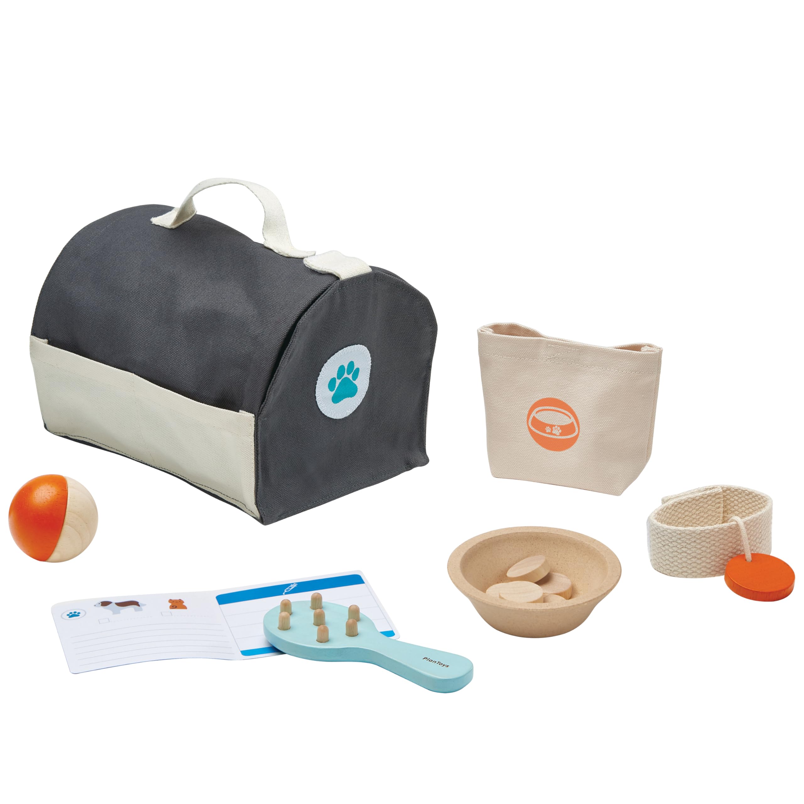 PLAN TOYS 3491 Medical Games PLANTOYSSET Pet Care, Multi-Colour (More Than One), Multicoloured