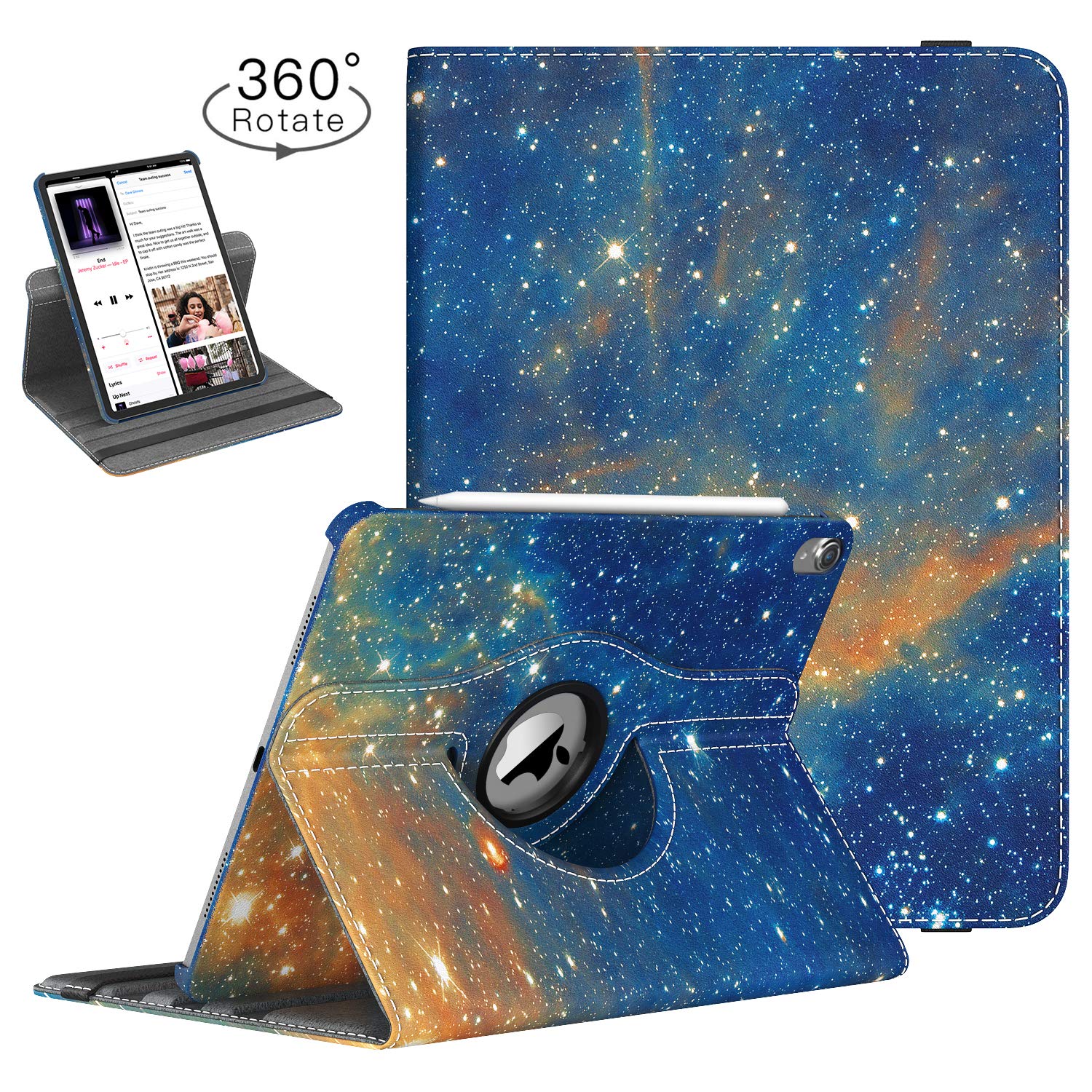 TiMOVO Folio Case for iPad Pro 11 Inch 2018 360 Amazon.co.uk