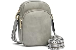 BOSTANTEN Small Crossbody Bags for Women Designer Zip Cell Phone Purse Shoulder Handbags Wallet with Card Slots