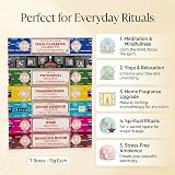 Satya Incense Gift Collection Handcrafted Assorted Sticks 15 g Pack 7 Divine view 4