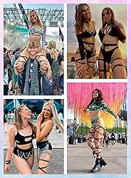 Rave Leg Wrap for Women - EDC Festival Outfit