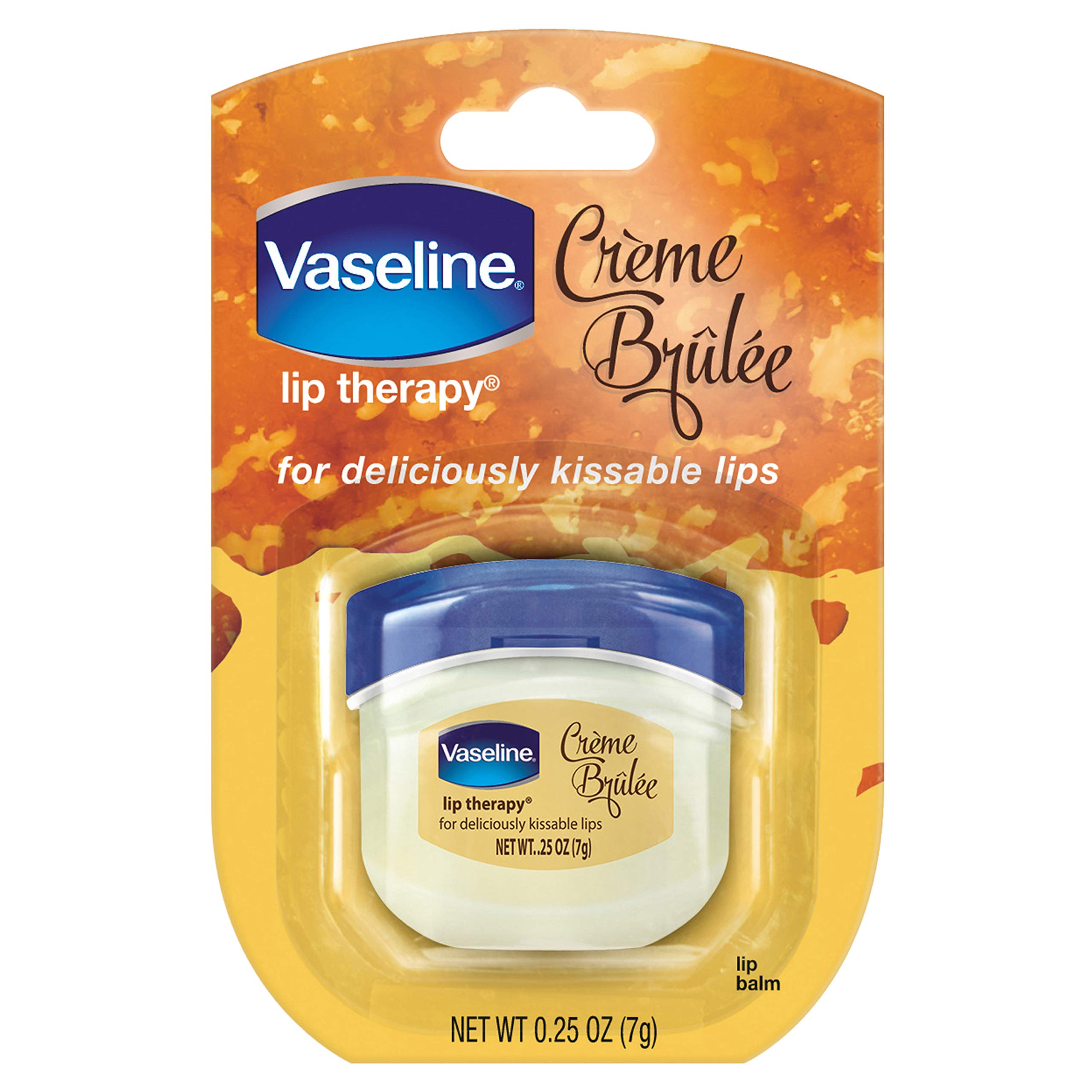 Buy Vaseline Lip Balm for Instantly Soft Smooth Lips Crème Brûlée Lip