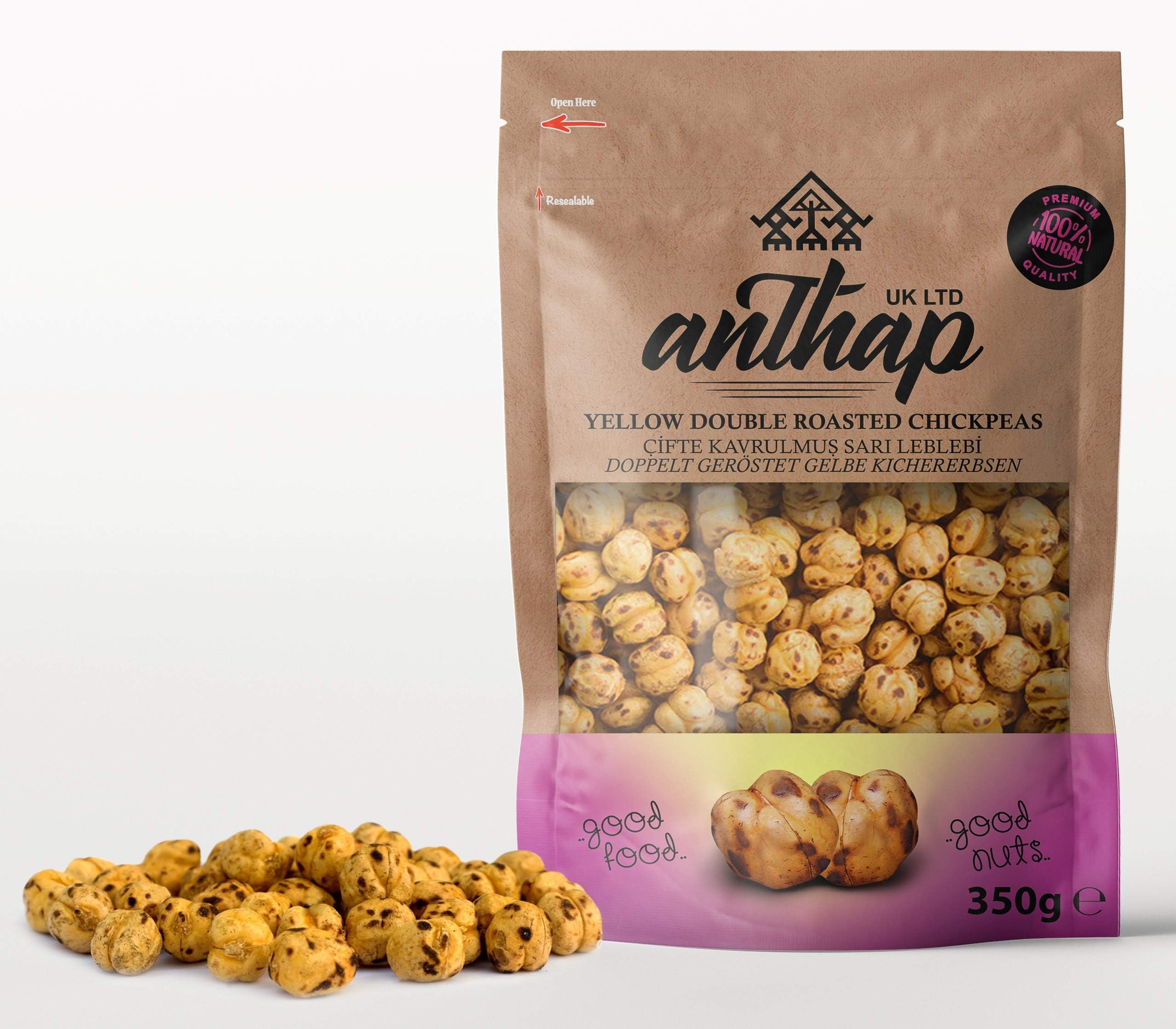 Anthap - Yellow Double Roasted Chickpeas - 300g