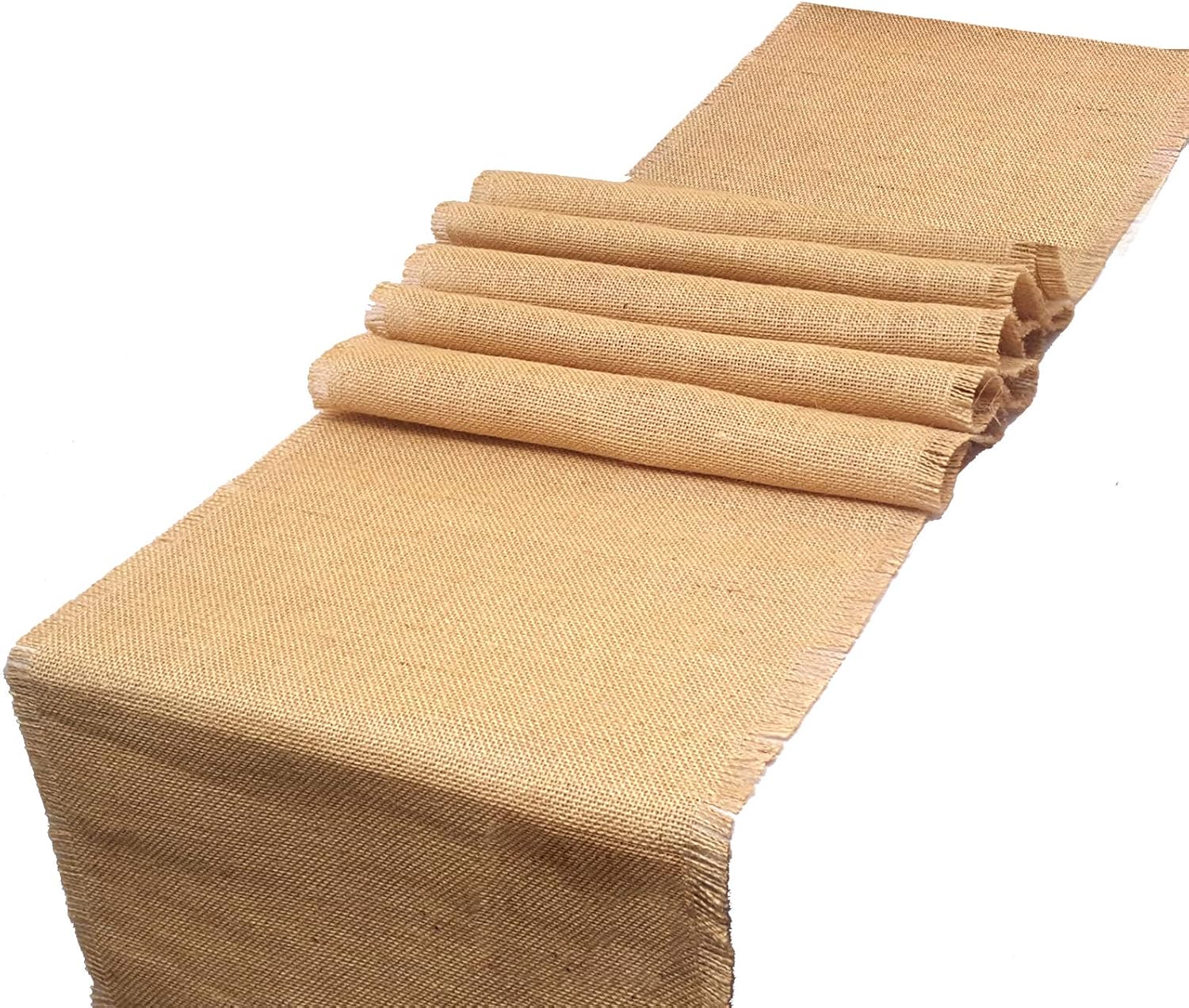 Best Burlap Table Runner With Fringe