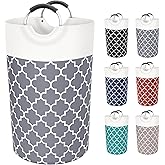 Fabspace Large Laundry Basket Laundry Hamper Bag Washing Bin Clothes Bag Collapsible Tall with Handles Waterproof Travel Bath