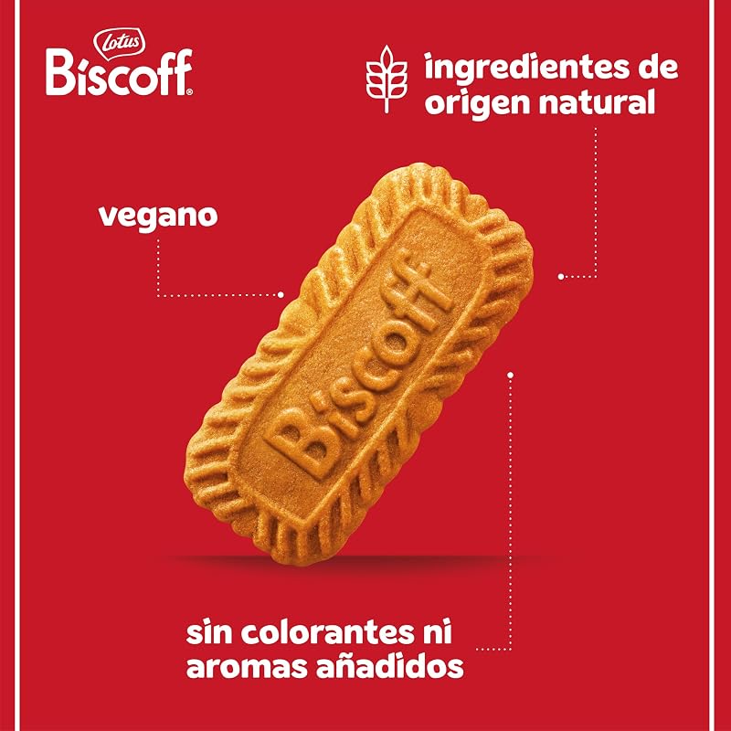 Lotus Biscoff Galletas Caramelizadas | Vegano | 4 x 250g (1 kg)