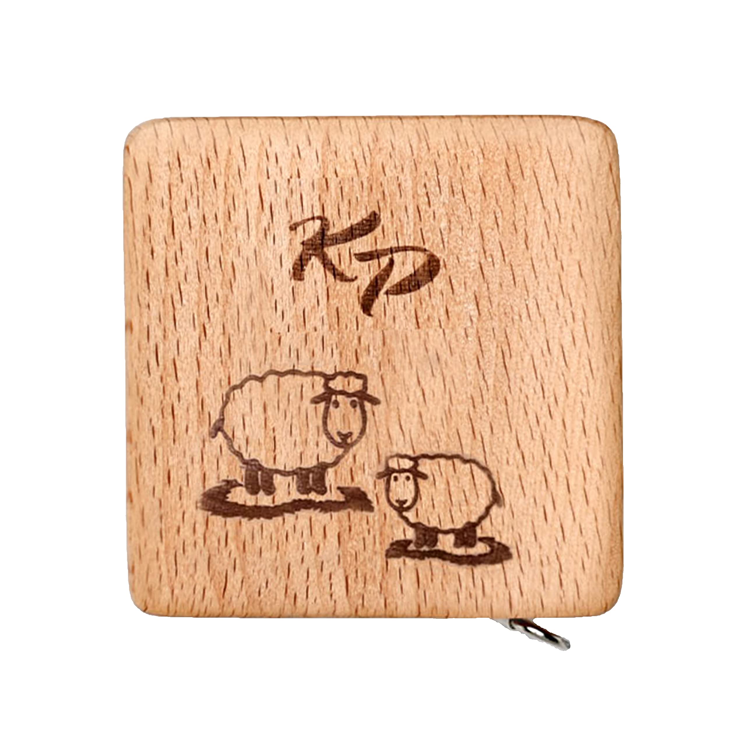 KnitPro Tape Measure Square Beech Wood - 3pcs