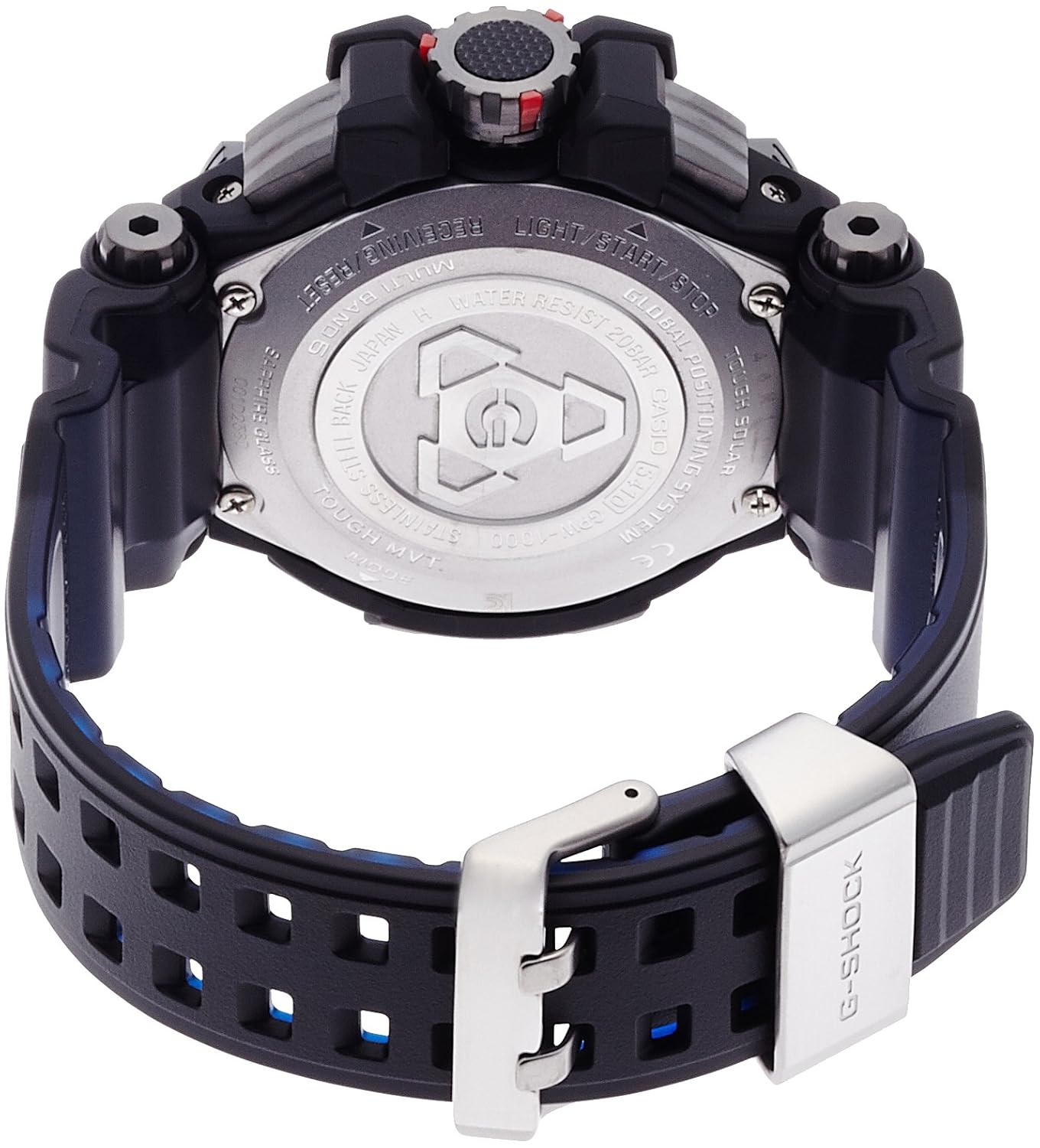 Casio G Shock Gpw 1000 1ajf Sky Cockpit Gps Hybrid Solar Amazon In Garden Outdoors