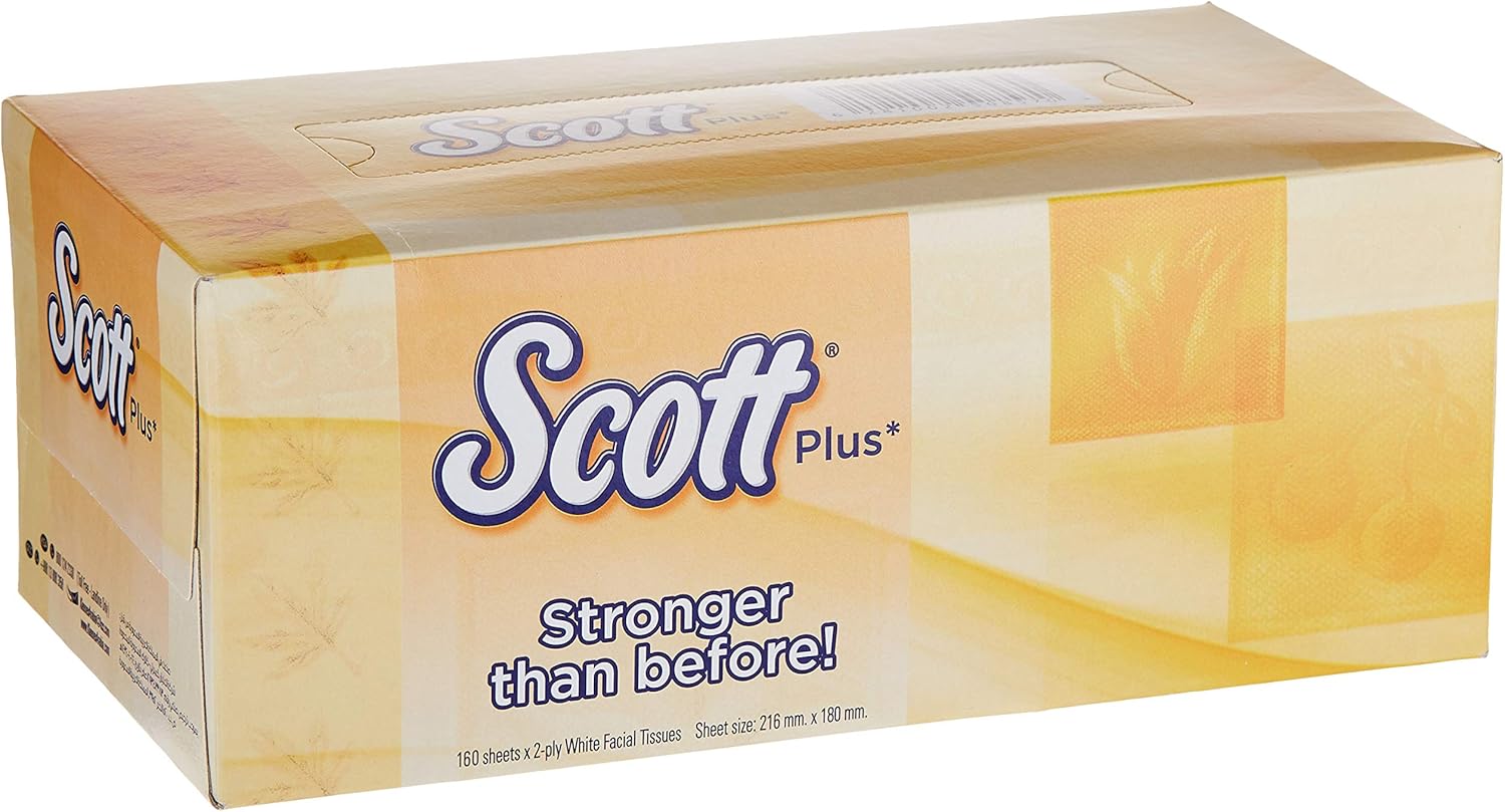 SCOTT Plus Facial Tissue 160s 4+1 FREE 5 Units Buy Online at Best