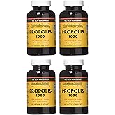 YS Eco Bee Farms Propolis 1000-90 caps (Pack of 4)