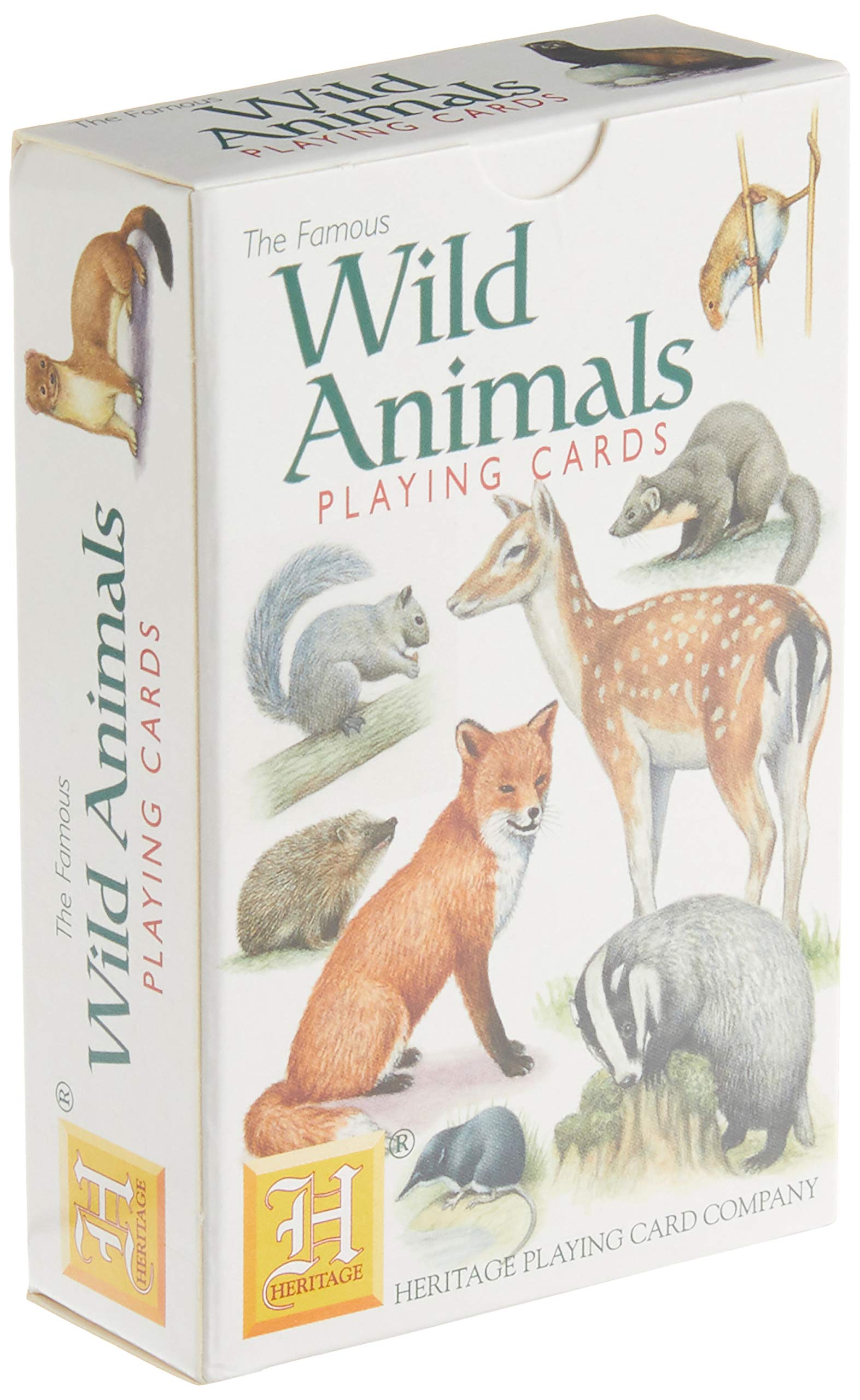 Heritage Playing Cards - Wild Animals Playing Cards