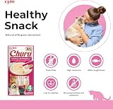 INABA Ciao Churu Sticks Tuna & Shrimp Cat Treat 4 x 14g Soft Creamy view 2
