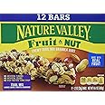 Nature Valley Chewy Fruit and Nut Granola Bars, Trail Mix Snack Bars, 12 ct, 14.4 OZ