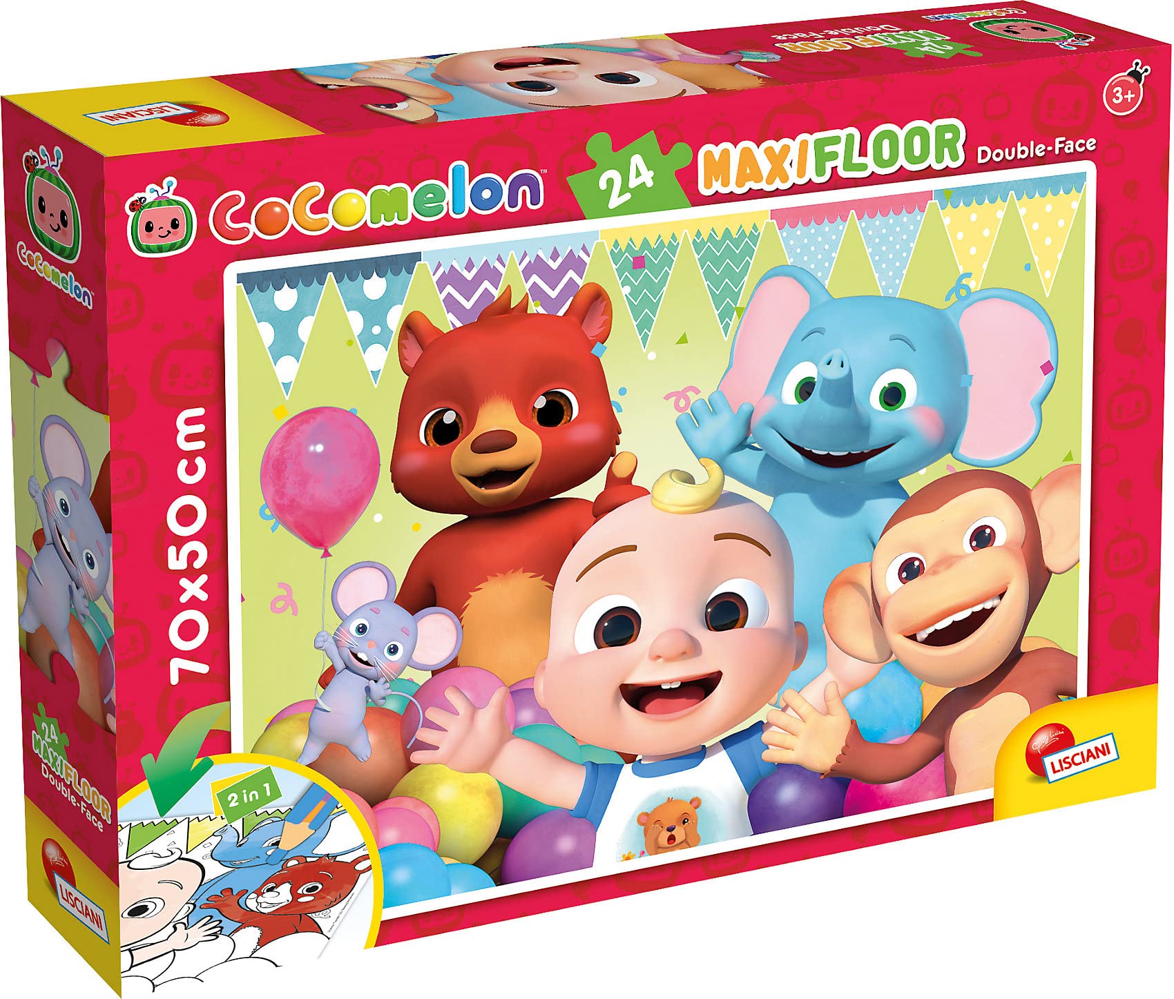 Lisciani Giochi 91003 Puzzles, Multicolored