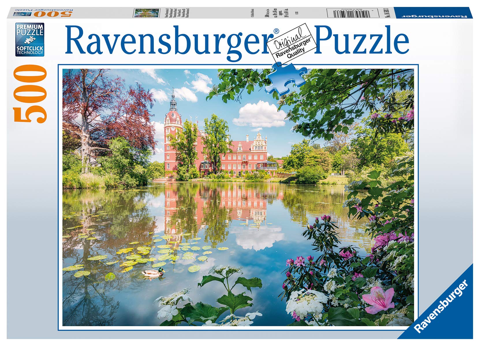 Ravensburger Puzzle 16593 Fairytale Castle Muskau 500 Pieces Puzzle for Adults and Children from 10 Years