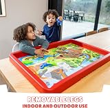 Playhouse Toyrific Play Tray Activity Table for Kids 95x63x48-63cm view 6