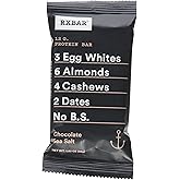 RxBar Chocolate Sea Salt Protein Bar,1.83 Ounce (Pack of 12)