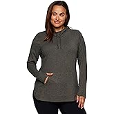 RBX Women's Plus Yoga Long Sleeve Running Athletic Workout Jersey Pullover Hoodie