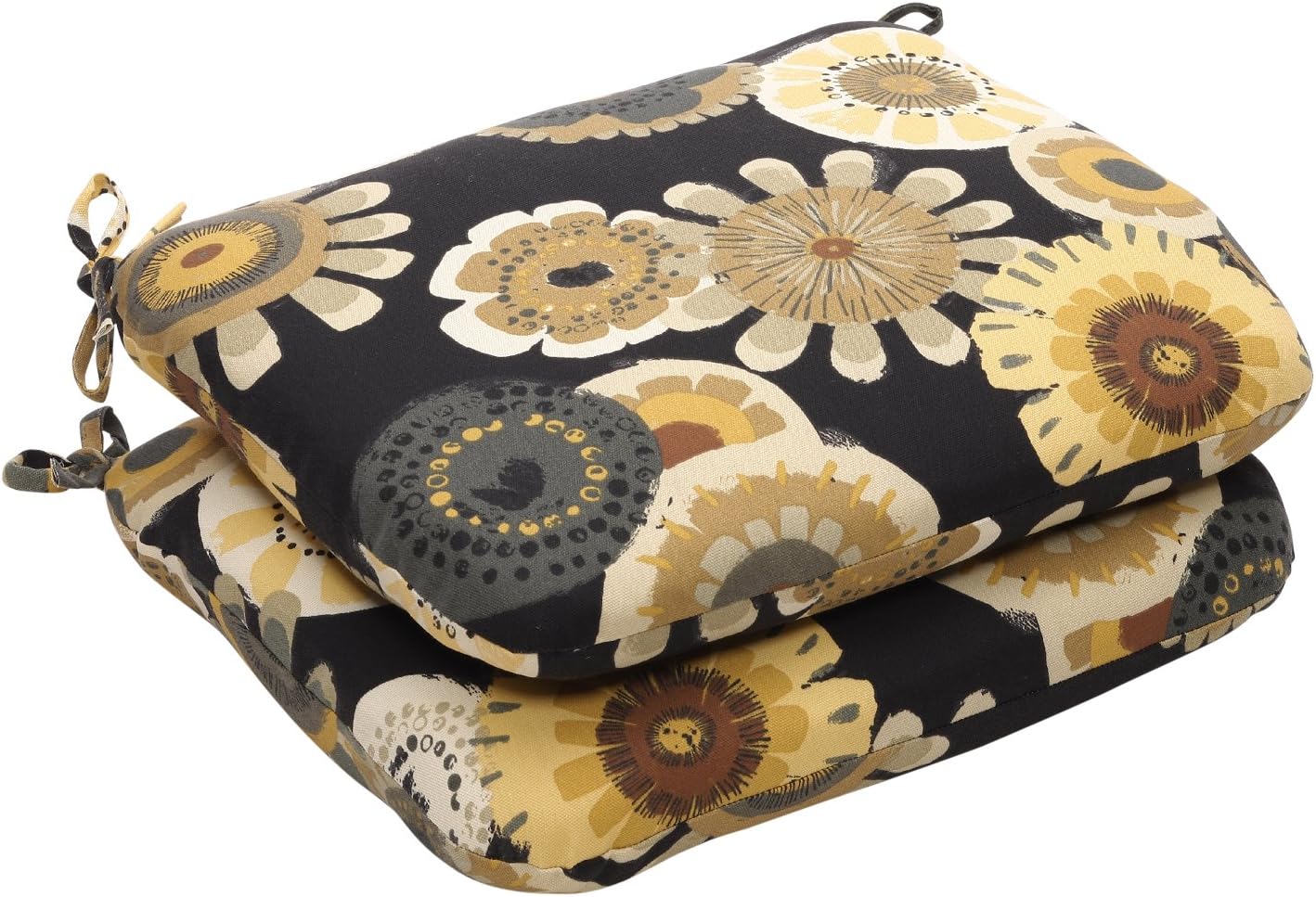 Best Black Floral Chair Cushion