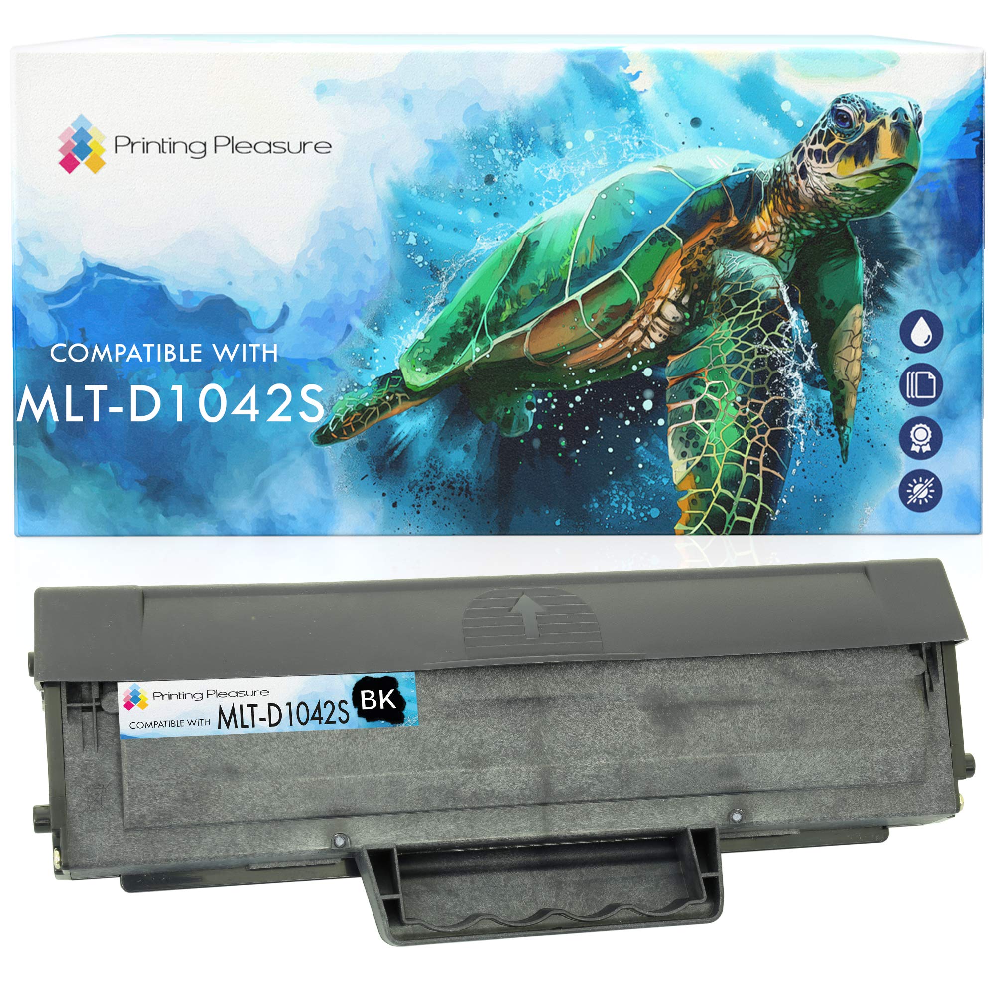 Printing Pleasure MLT-D1042S Toner Cartridge compatible for Samsung ML-1660 ML-1665 ML-1670 ML-1675 ML-1860 ML-1865 ML-1865W SCX-3200 SCX-3201 SCX-3205 SCX-3205W