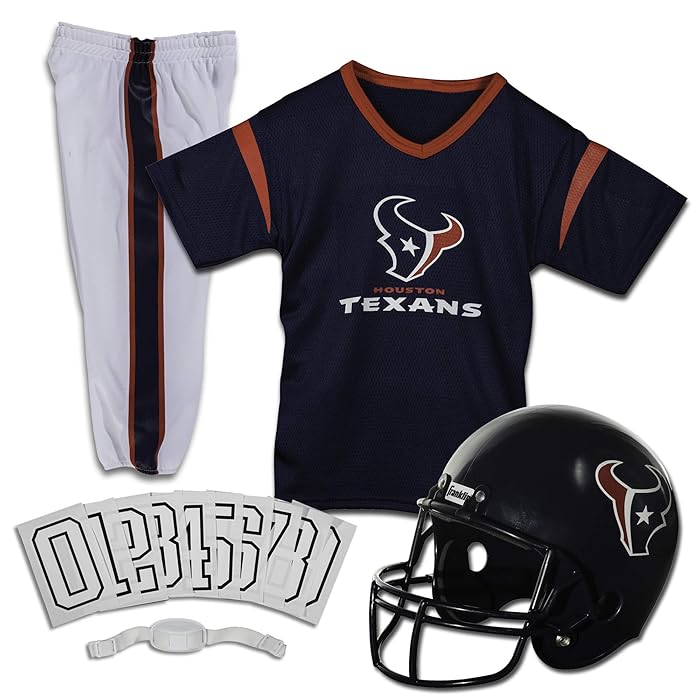 Buy Franklin Sports Deluxe NFLStyle Youth Uniform NFL Kids Helmet, Jersey, Pants, Chinstrap