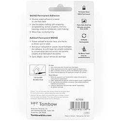 Tombow 62106 MONO Permanent Adhesive