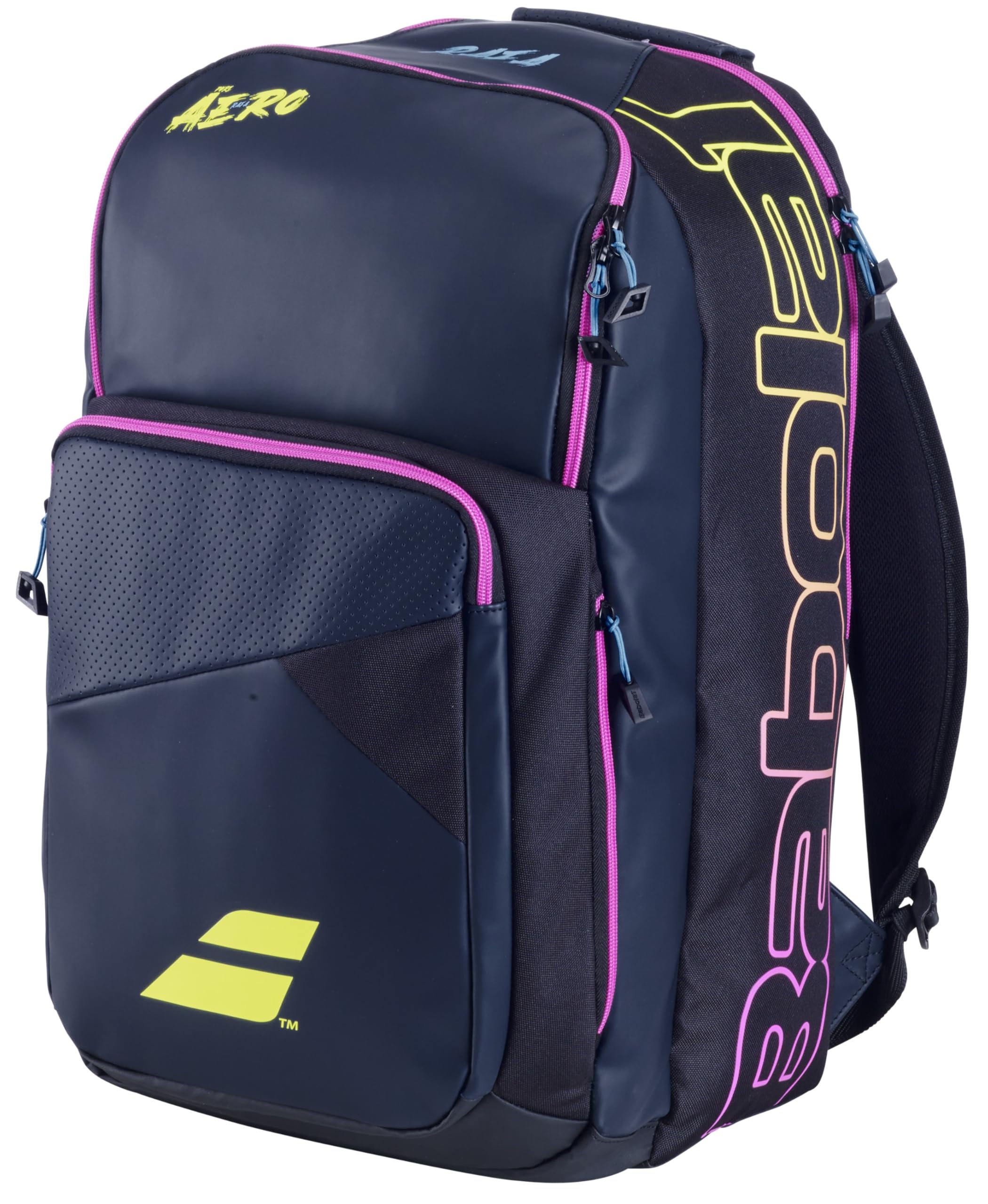 Babolat Pure Aero Rafa Tennis Backpack (Dark 25 x 30 x 50 cm, Blue