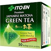 ITO EN Premium Japanese Matcha Green Tea Bags, Made in Japan, 50 Count | Premium Japanese Tea