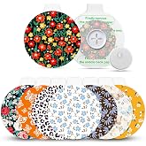 40Pack Libre 3 Plus Sensor Covers Waterproof with 2 Protective Hard Caps | Breathable &amp; Sweatproof Adhesive Easy-Peel Patch, Hypoallergenic &amp; Latex-Free CGM Covers for 15 Days Protection