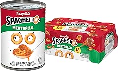 SpaghettiOs Canned Pasta with Meatballs, 15.6 oz Can (12 Pack)