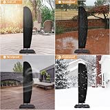 Dokon Parasol Cover 3-4m Cantilever Waterproof Heavy Duty Oxford Fabric view 2