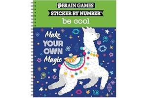 Brain Games - Sticker by Number: Be Cool