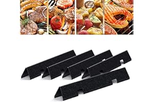 MORIINTL 7636 Flavorizer Bars for Weber GS4 Spirit Parts, Replacement for Weber GS4 Spirit II & I E310 E320 S310 S320, Spirit S315, E315, for Weber Spirit II Flame Guard 67046 69797 68843, Porcelain