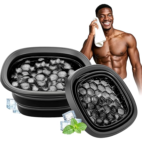 Foldable Silicone Face Ice Bath