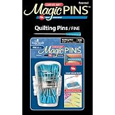 Taylor Seville Originals Comfort Grip Quilting Fine Magic Pins-Sewing and Quilting Supplies and Notions-Sewing Notions-100 Count