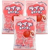 Kasugai Hard Candy Lychee, 4.05 oz (Pack of 3)