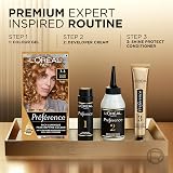 L'Oreal Preference 7.3 Golden Blonde Permanent Hair Dye Grey Coverage Mask view 3