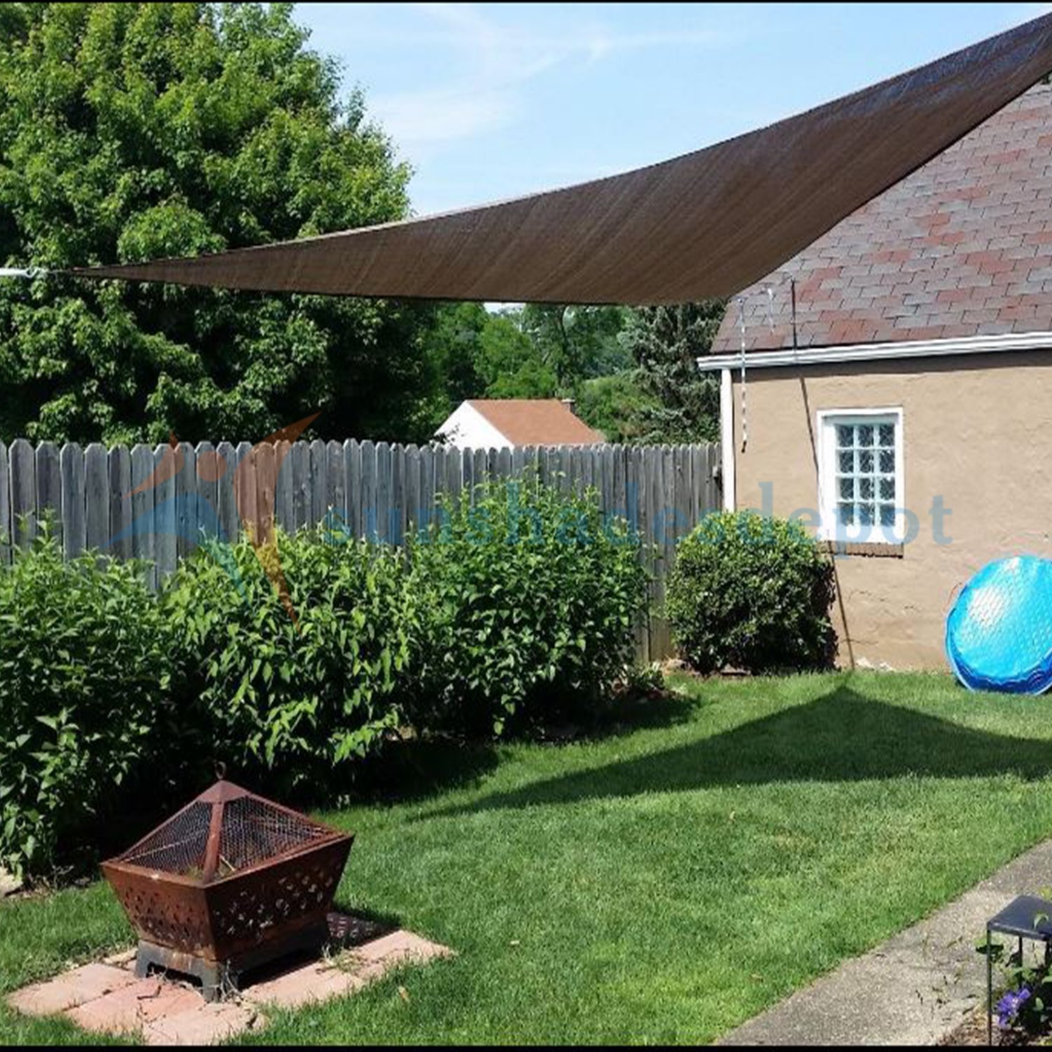 Amazoncom Sunshades Depot 8 X 8 X 113 Sun Shade Sail Right