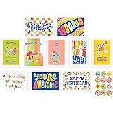 American Greetings 10-Count Kids Birthday Card Bundle with Envelopes