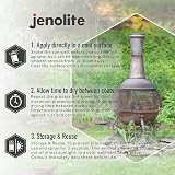Jenolite Directorust 400ml BBQ and Stove Spray Paint Silver 650°C view 3