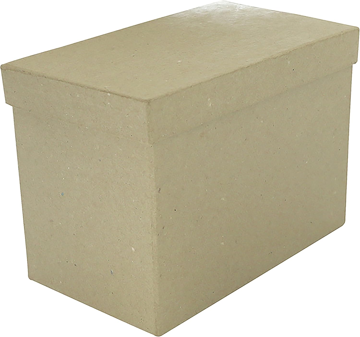 Décopatch, Ref BT043C, Rectangular Box, Papier Maché Object to Decorate, 17 x 10 x 12cm