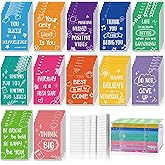 Geelin 60 Pack Inspirational Notepads Bulk Thank You Gifts Mini Motivational Notebook Small Pocket Prayer Journal Christian Bible Scripture for Office Travel Coworkers Teacher Gift(Multicolor Style)