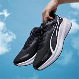 PUMA Skyrocket Lite 2 Running Shoes Unisex Black White UK 12 view 2
